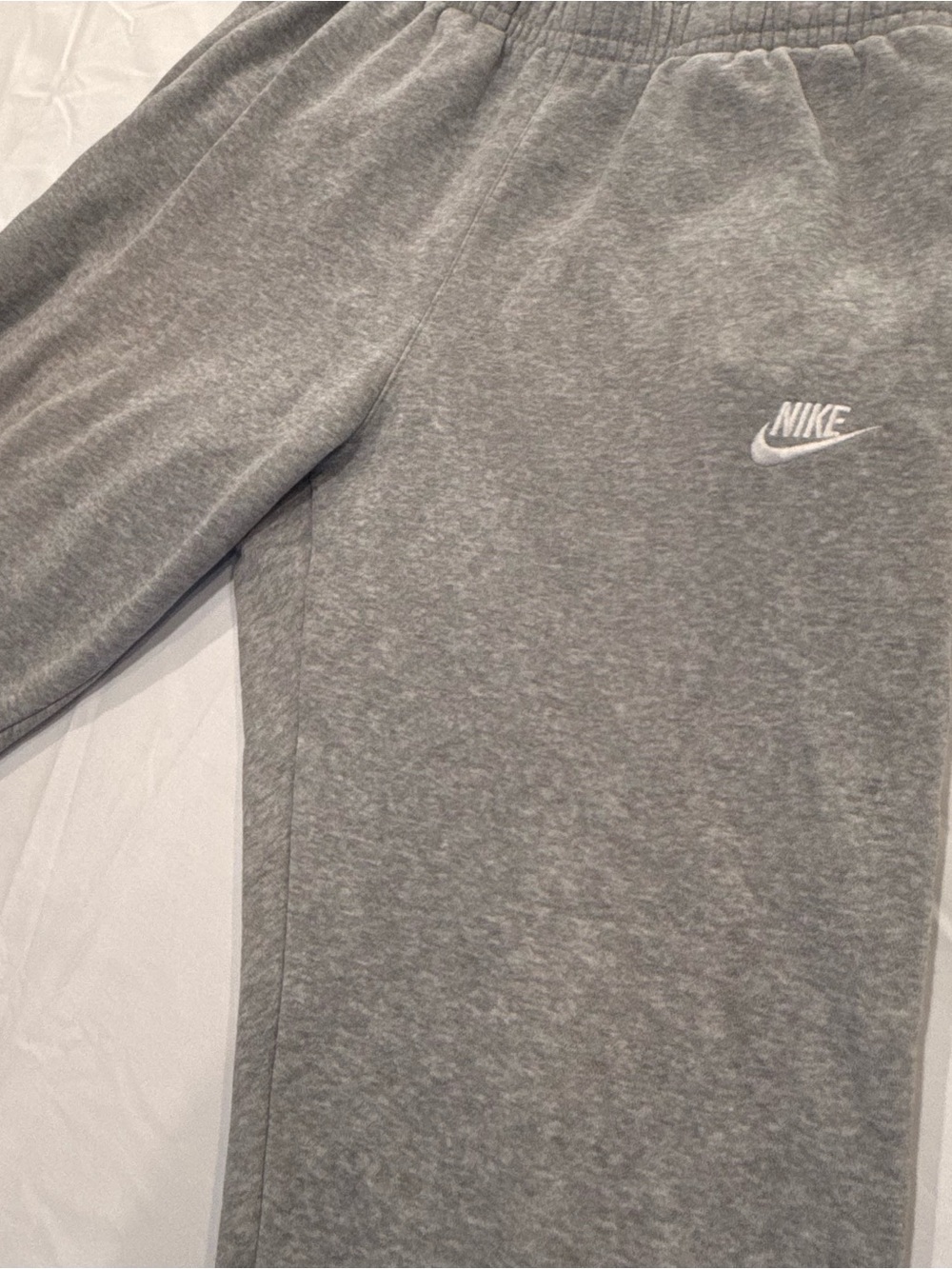 Nike Sportswear Club Fleece Pants Sweatpants Gray Heather Mens Medium BV2737-063